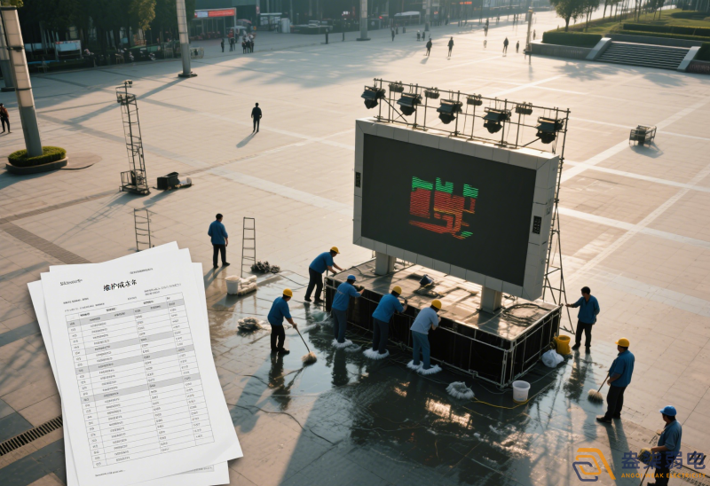 室外LED屏的維護成本是多少？