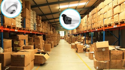工廠倉庫安裝火災監控，保證倉庫中物品及人員的安全